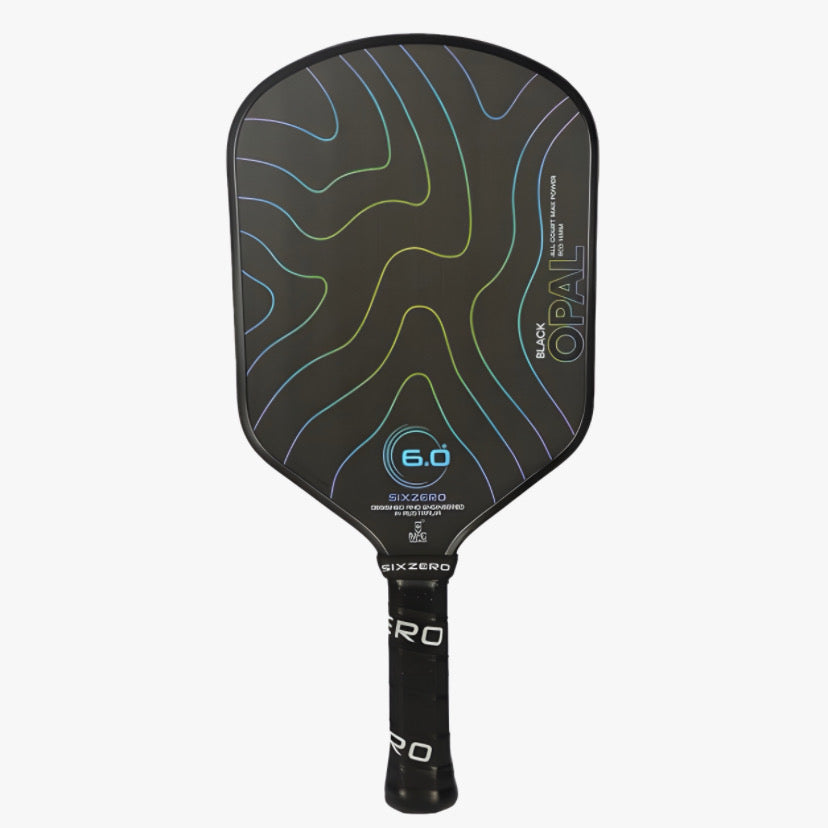 Raquette - Six Zéro Black Opal ( 14 mm ) | Pickle Ball France